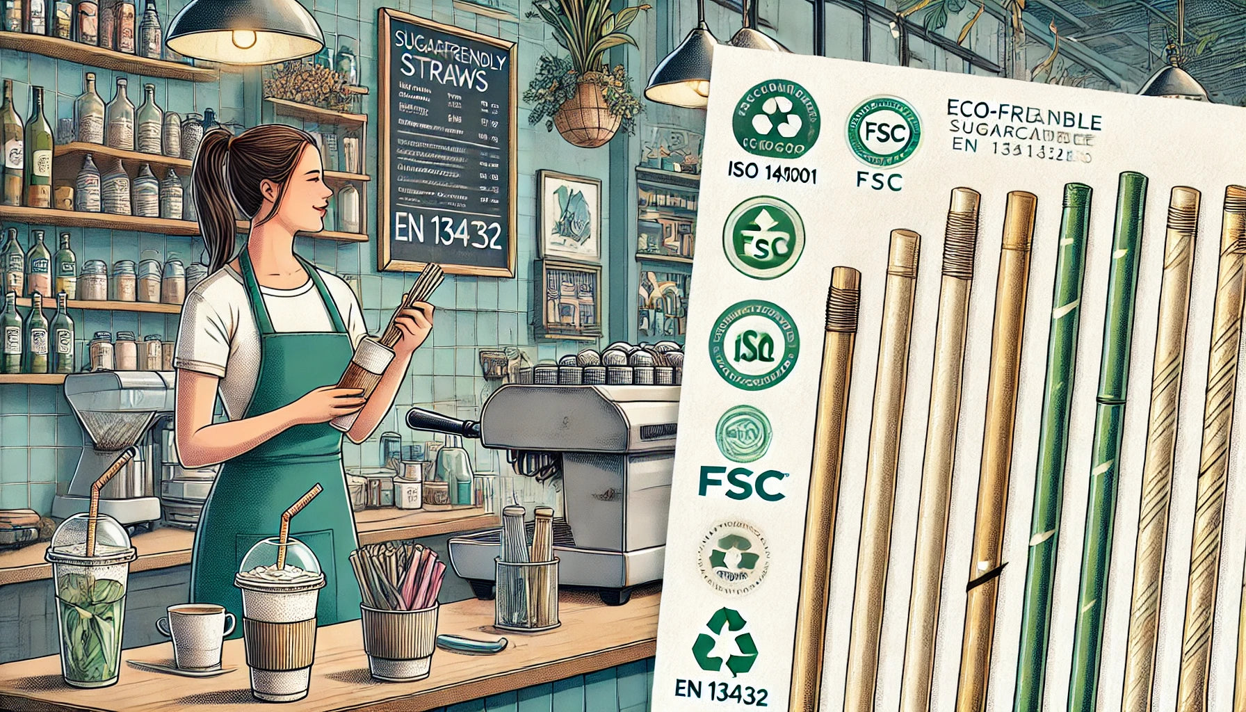 Certification et réglementations : ce que vous devez savoir sur les pailles écologiques