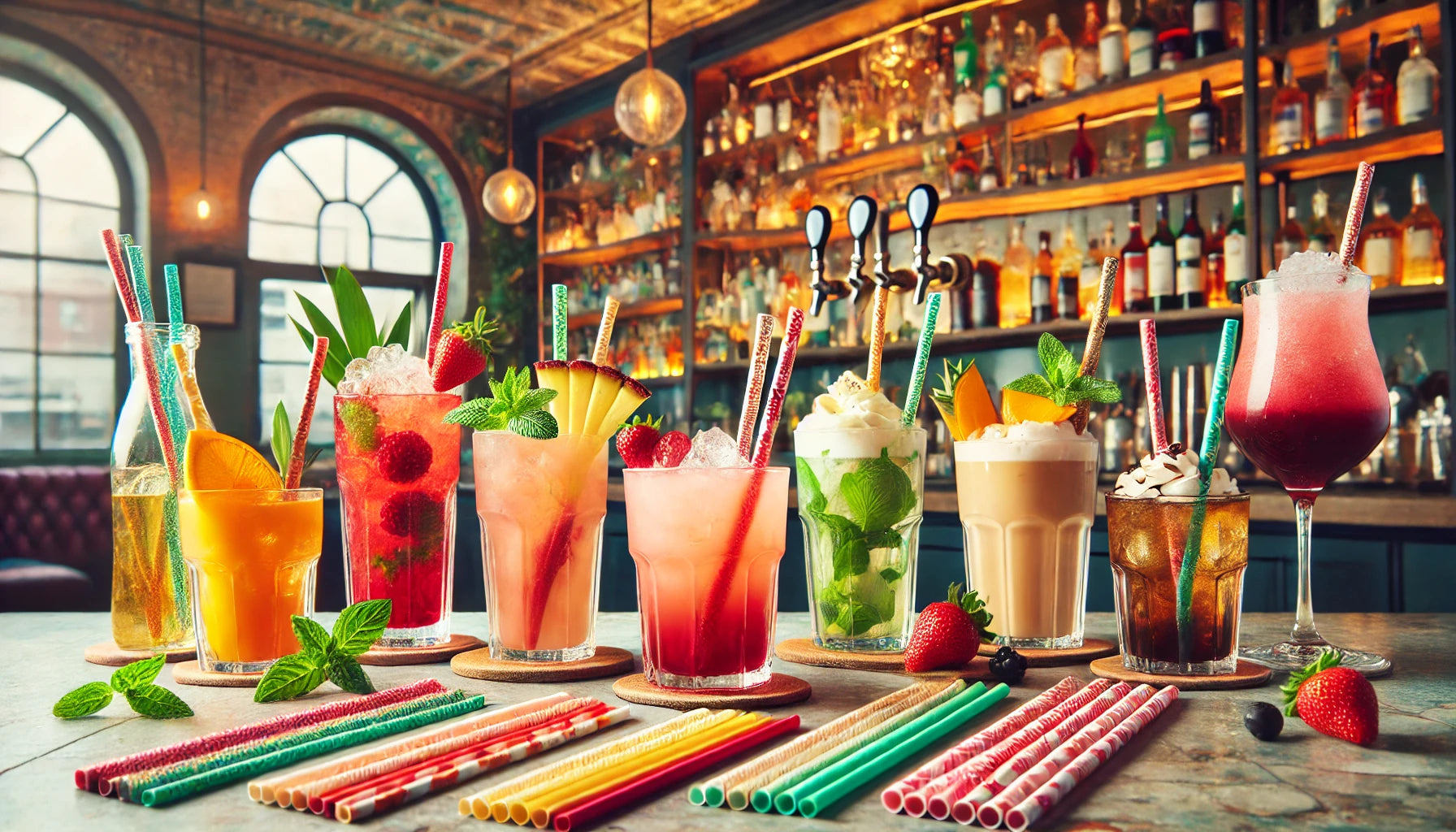 10 idées créatives pour intégrer les pailles Straws-berry dans vos cocktails et boissons
