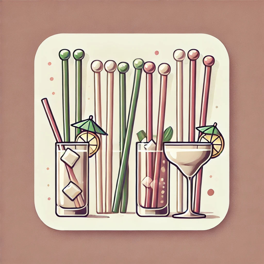 pailles en fibre de betterave sucrières pour cocktails