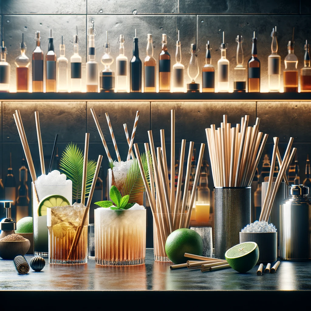 Pailles Straws-berry révolutionnent mixologie
