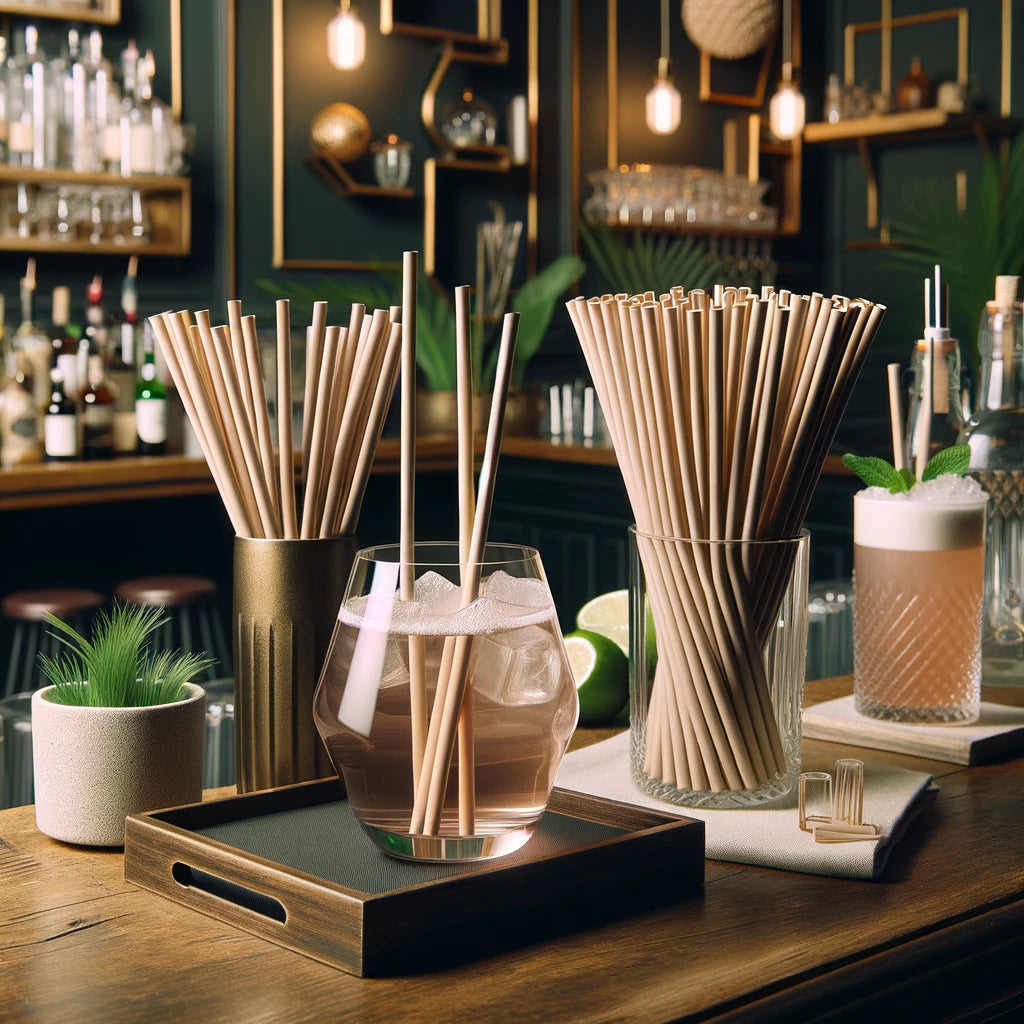 Cocktails et écologie : réinventer les boissons avec les pailles Straws-berry