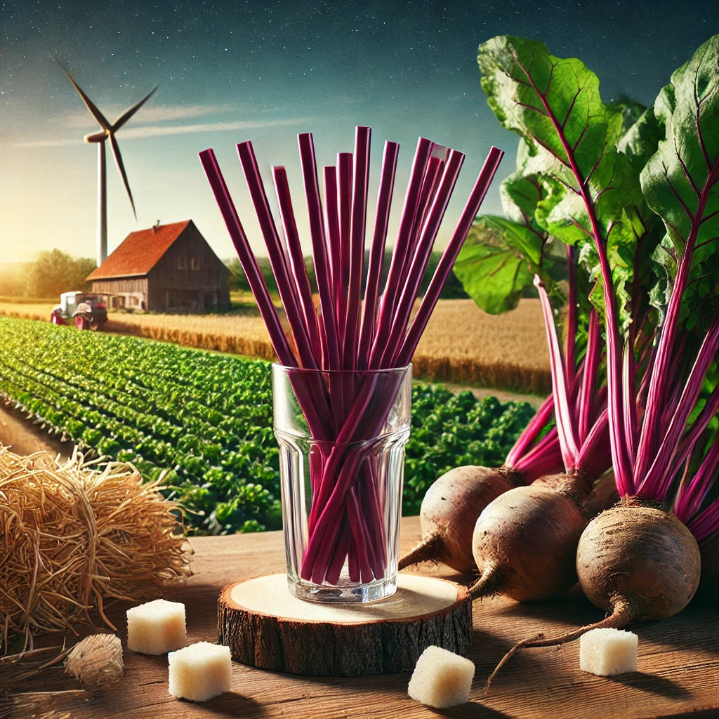 Pailles en fibre de betterave sucrières et l'agriculture française