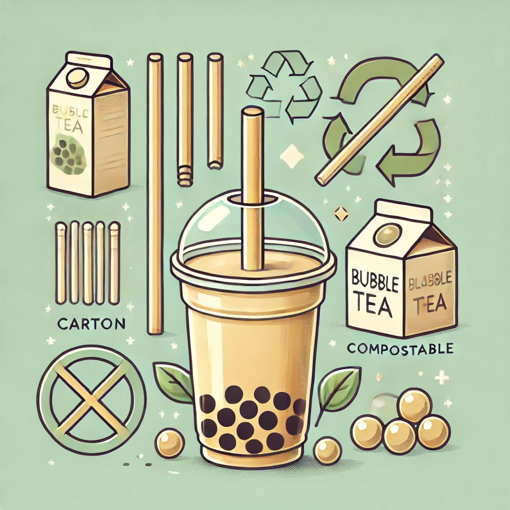Comment nos pailles bubble tea peuvent réduire l'usage des plastiques à emporter