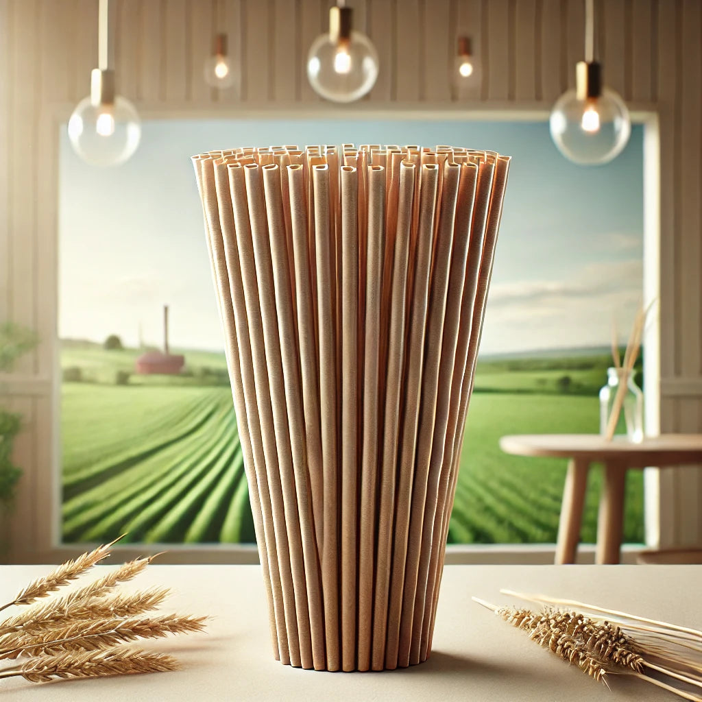 Pailles bio Straws-berry