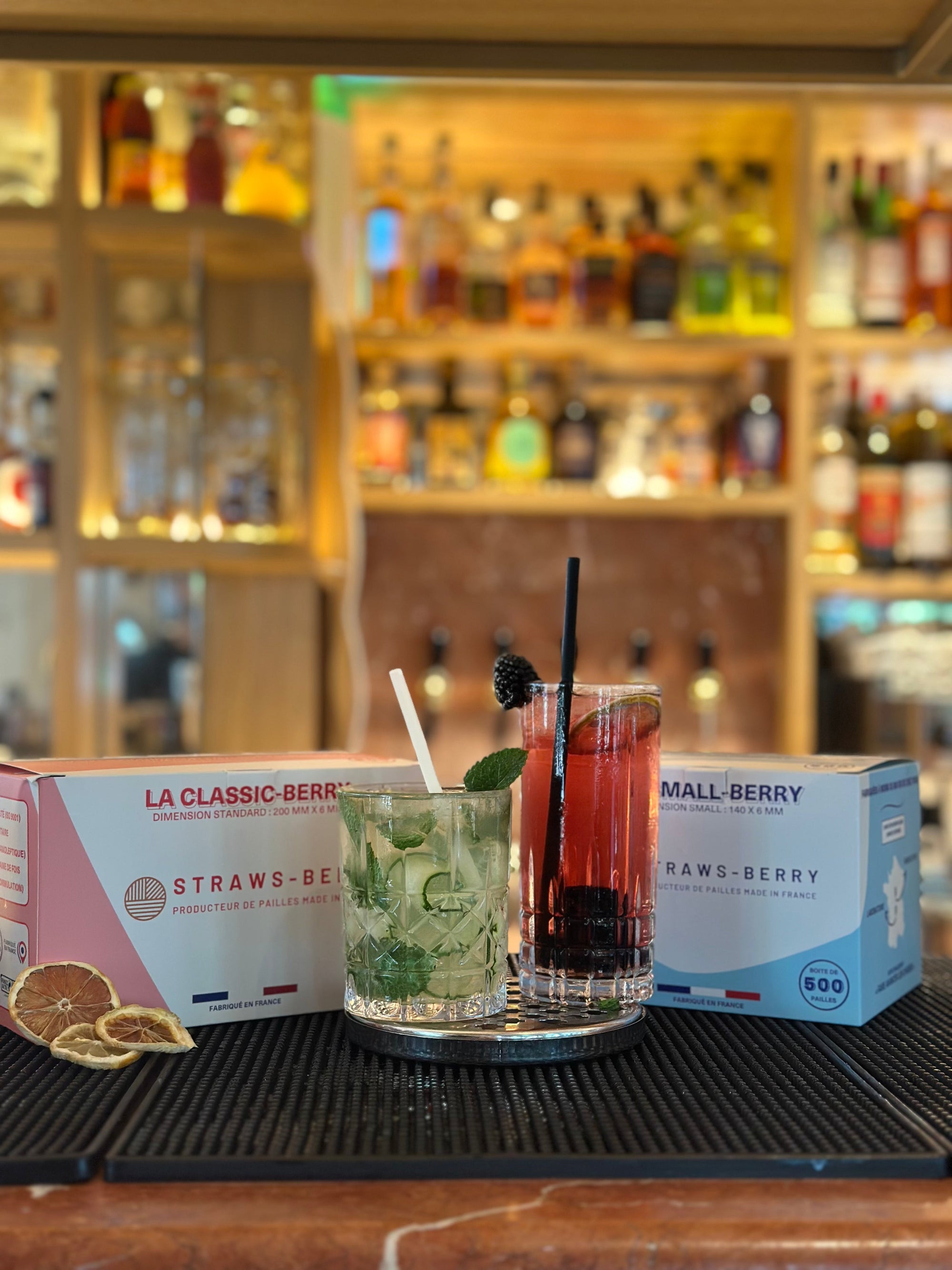 Paille straws-berry : made in france