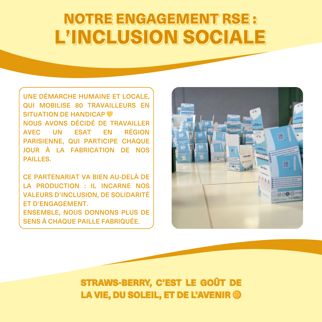 La BUBBLE-BERRY - Paille pour Bubble tea en fibres végétales françaises