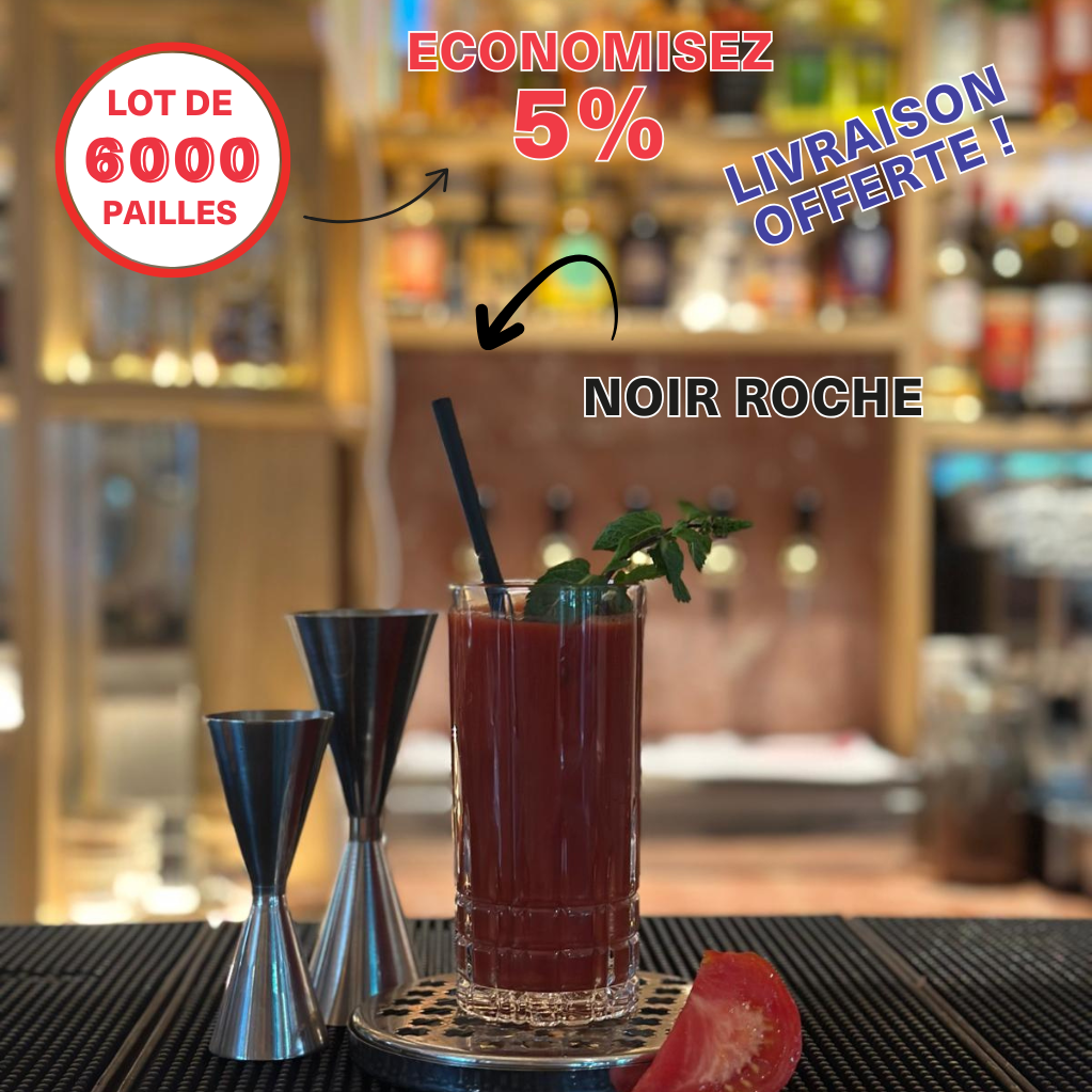 La LARGE-BERRY - Paille pour smoothies en fibres végétales françaises
