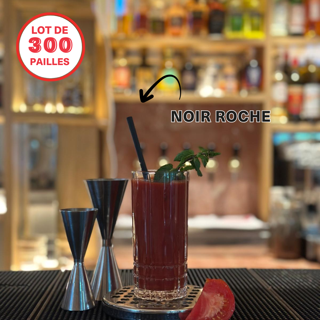 La LARGE-BERRY - Paille pour smoothies en fibres végétales françaises
