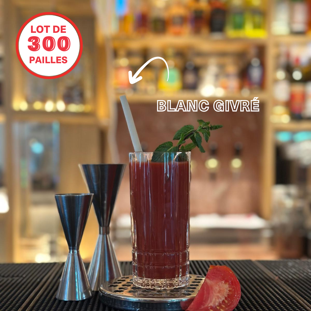 La LARGE-BERRY - Paille pour smoothies en fibres végétales françaises