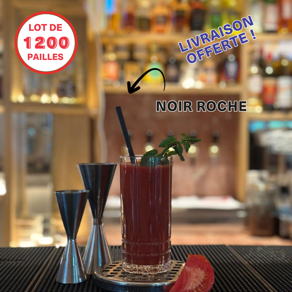 La LARGE-BERRY - Paille pour smoothies en fibres végétales françaises